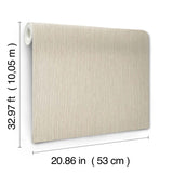 Lilah Wheat by York Wallcoverings Woven Faux Grasscloth Vinyl Wallpaper – York Wallcoverings SI25771