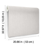 Lilah Warm Grey by York Wallcoverings Textured Vinyl Weave Wallpaper – York Wallcoverings SI25774