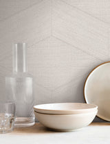 Huntsman Warm Grey by York Wallcoverings Geometric Vinyl Wallpaper – York Wallcoverings SI25831