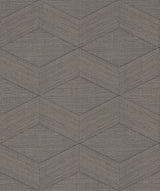 York Wallcoverings Huntsman Mushroom geometric faux grasscloth wallpaper pattern SI25834