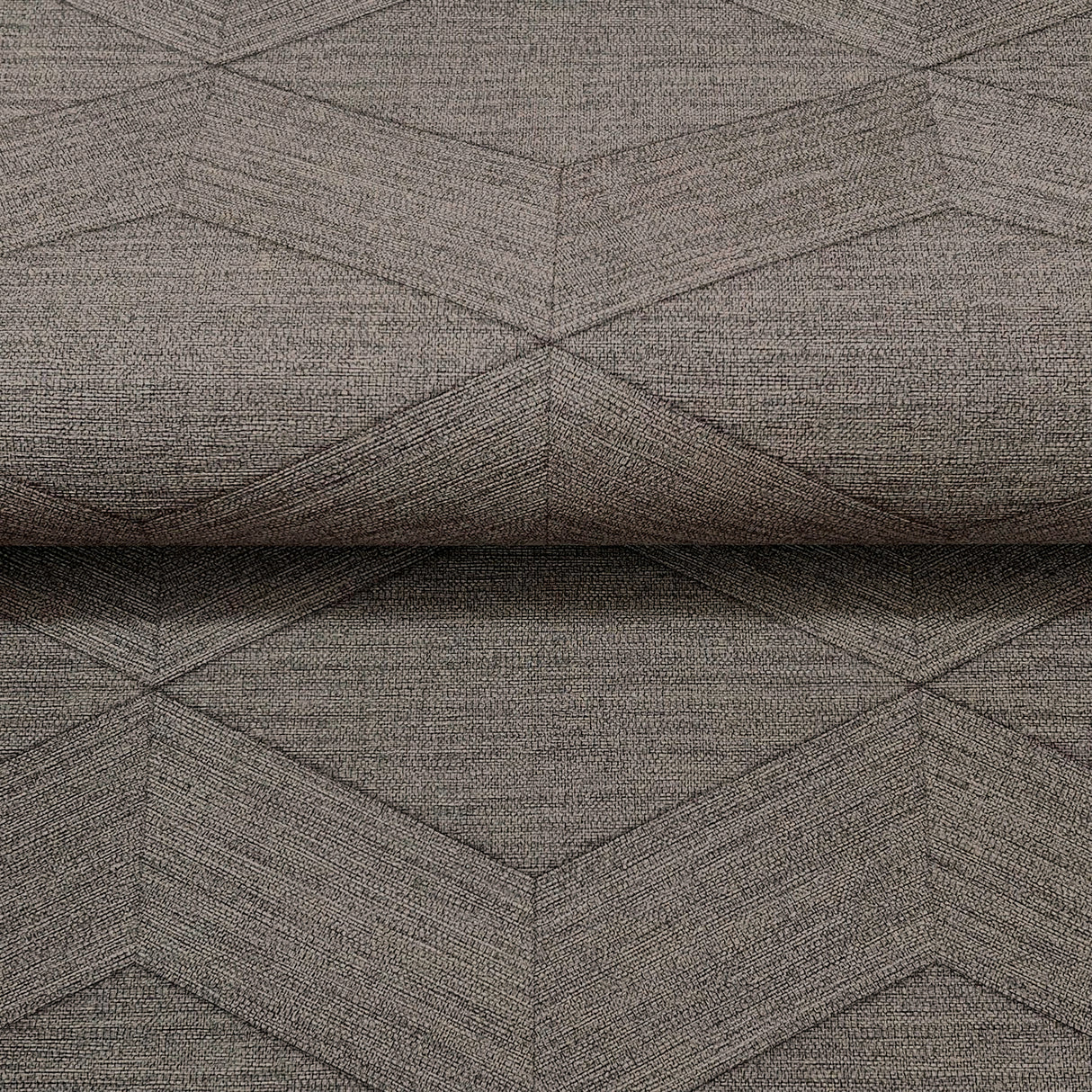 Huntsman Mushroom by York Wallcoverings Geometric Faux Grasscloth Wallpaper – York Wallcoverings SI25834