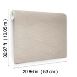 Huntsman Sand by York Wallcoverings Geometric Vinyl Wallpaper – York Wallcoverings SI25835