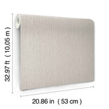 Shetland Ecru by York Wallcoverings Textured Vinyl Wallpaper – York Wallcoverings SI25841