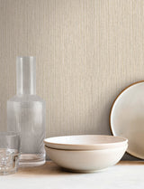 Shetland Sand by York Wallcoverings Textured Vinyl Wallpaper – York Wallcoverings SI25842