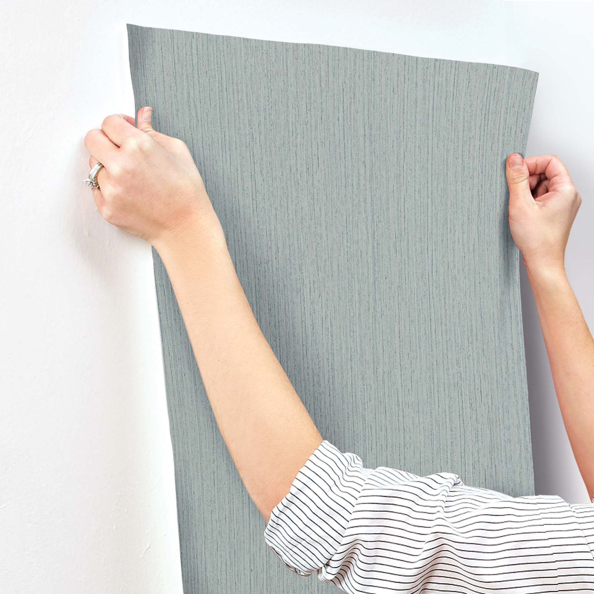Shetland Slate by York Wallcoverings Textured Vinyl Wallpaper – York Wallcoverings SI25844