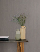 Shetland Mushroom by York Wallcoverings Textured Vinyl on Non Woven Wallpaper – York Wallcoverings SI25845