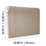 Washed Ramie Oyster by York Wallcoverings Faux Grasscloth Wallpaper – York Wallcoverings SI25851
