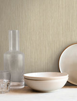 Washed Ramie Reed by York Wallcoverings Faux Grasscloth Vinyl Wallpaper – York Wallcoverings SI25852