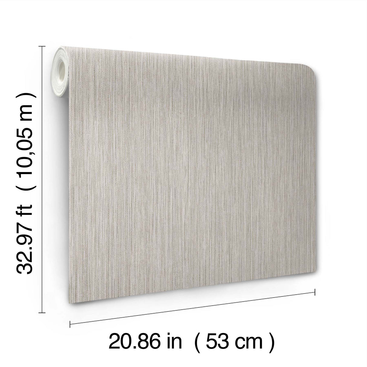 Washed Ramie Dove Grey by York Wallcoverings Faux Grasscloth Vinyl Wallpaper – York Wallcoverings SI25853