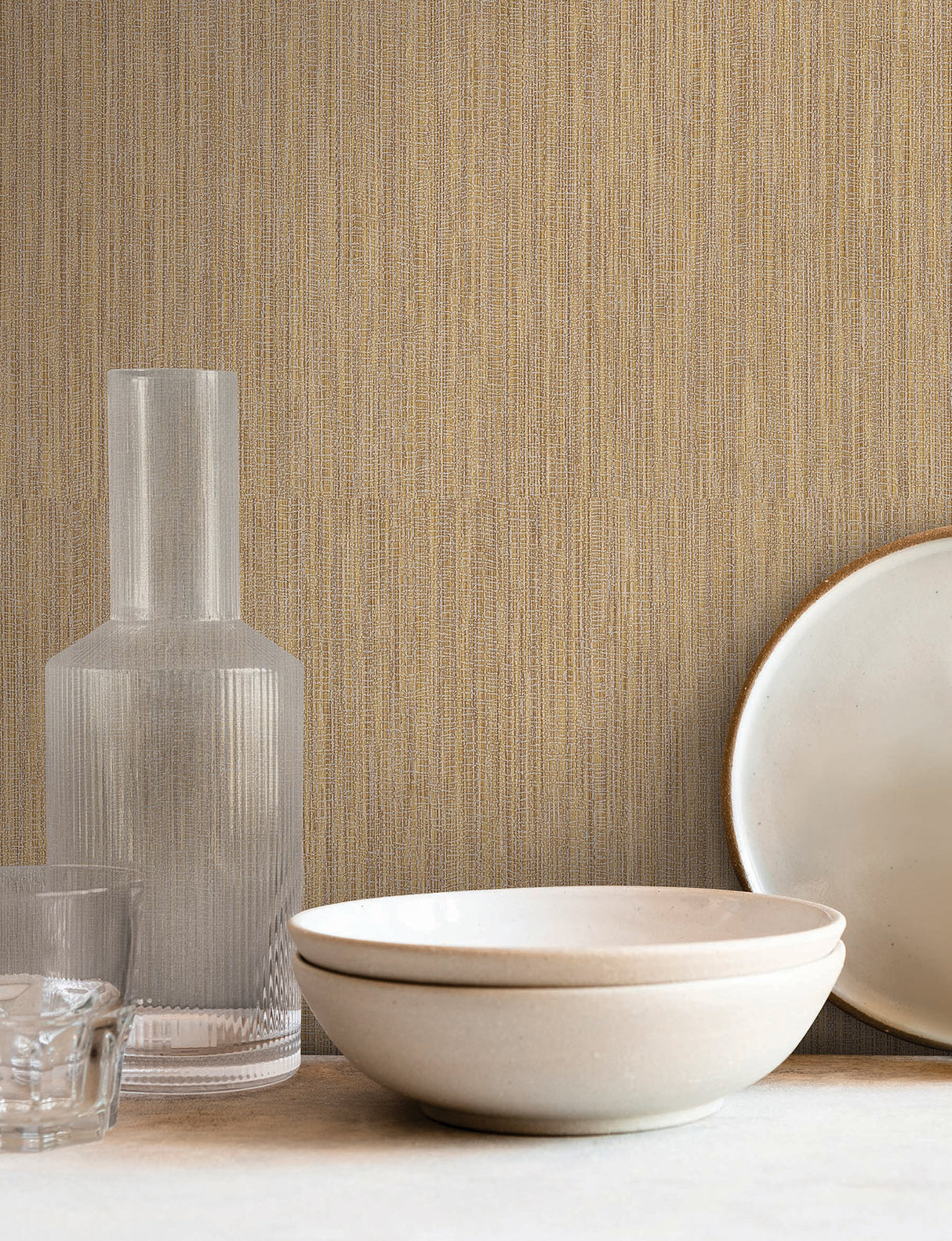 Washed Ramie Canyon by York Wallcoverings Faux Grasscloth Wallpaper – York Wallcoverings SI25855