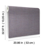 Lotus Silk Lilac by York Wallcoverings Textured Vinyl Wallpaper – York Wallcoverings SI25870