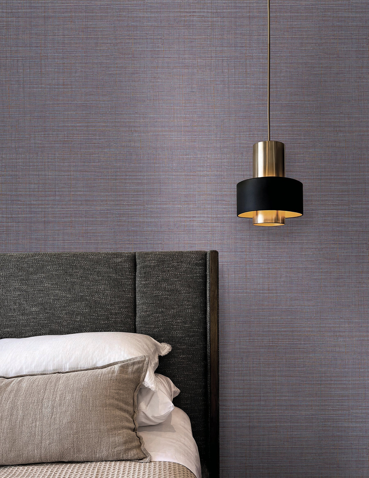 Lotus Silk Lilac by York Wallcoverings Textured Vinyl Wallpaper – York Wallcoverings SI25870