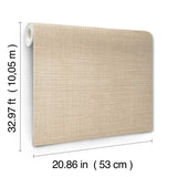 Lotus Silk Wheat by York Wallcoverings Wallpaper – York Wallcoverings SI25872