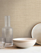 Lotus Silk Wheat by York Wallcoverings Wallpaper – York Wallcoverings SI25872