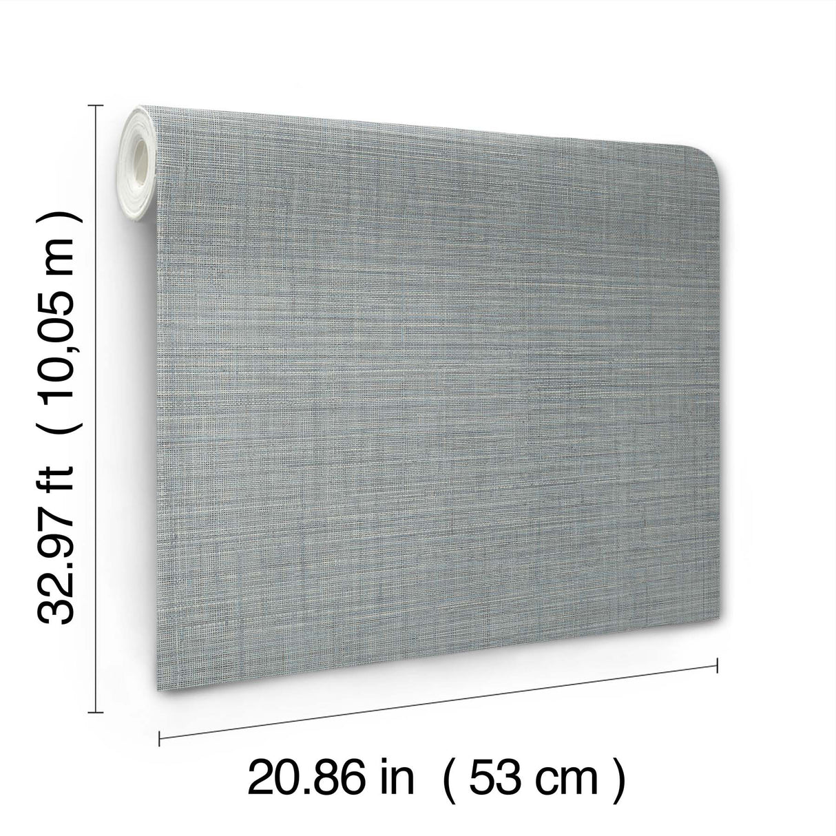 Lotus Silk Steel Blue by York Wallcoverings Vinyl Wallpaper – York Wallcoverings SI25873