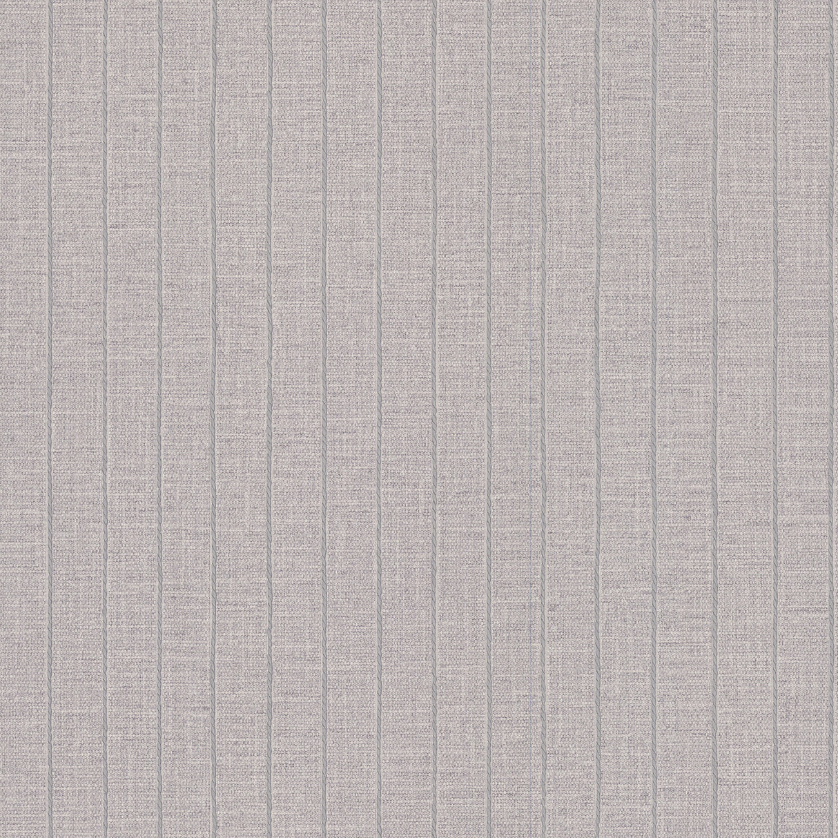 Cording Stripe Dove Grey textured vertical stripe vinyl wallpaper by York Wallcoverings, SI26127