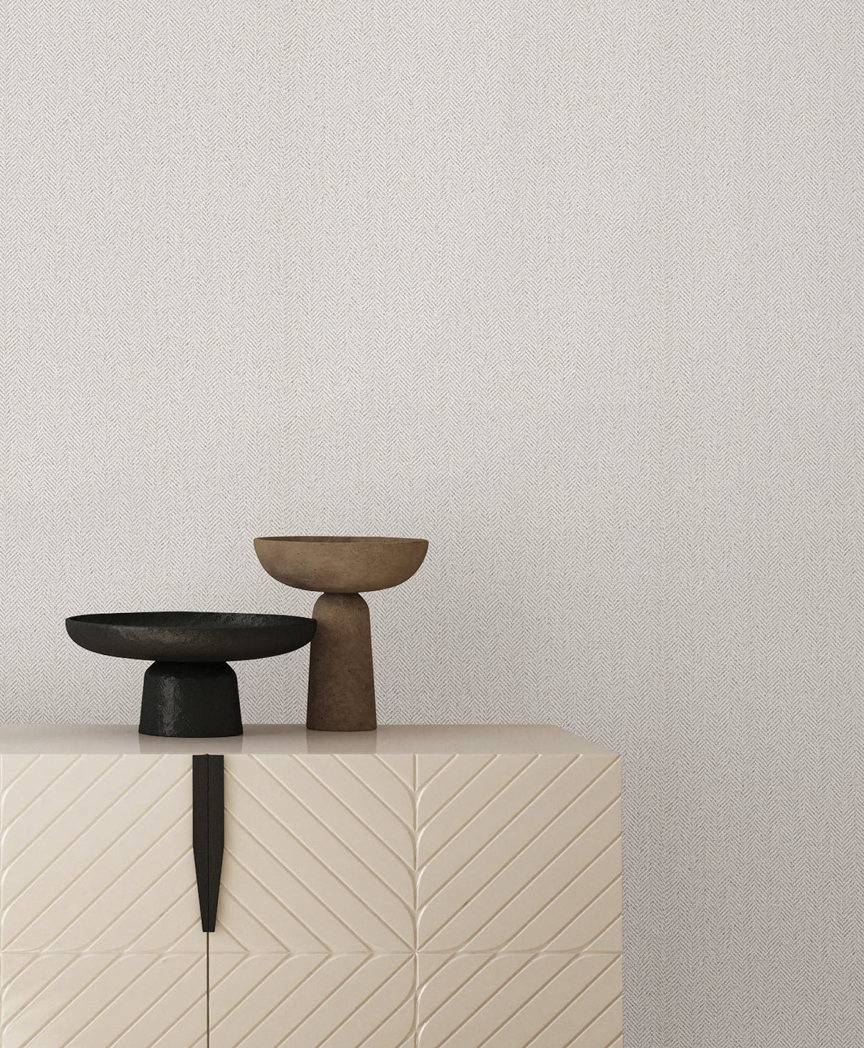 Tailored Chevron White by York Wallcoverings Wallpaper – York Wallcoverings SI26131