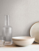 Tailored Chevron White by York Wallcoverings Wallpaper – York Wallcoverings SI26131