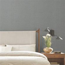 Loom Silver by York Wallcoverings Wallpaper – York Wallcoverings SI26141