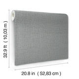 Loom Silver by York Wallcoverings Wallpaper – York Wallcoverings SI26141