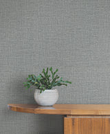 Loom Silver by York Wallcoverings Wallpaper – York Wallcoverings SI26141