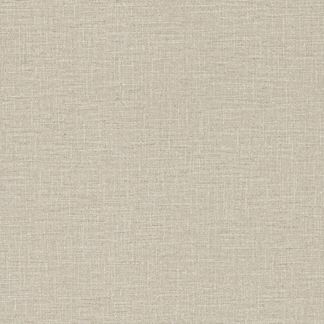 Loom Warm Grey vinyl wallpaper by York Wallcoverings