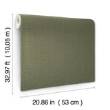 Loom Forest by York Wallcoverings Faux Grasscloth Vinyl on Non Woven Wallpaper – York Wallcoverings SI26146