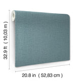 Loom Denim by York Wallcoverings Vinyl on Non Woven Wallpaper – York Wallcoverings SI26147