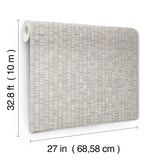 Lemuria Mist by York Wallcoverings Stripes Wallpaper – York Wallcoverings SI6570