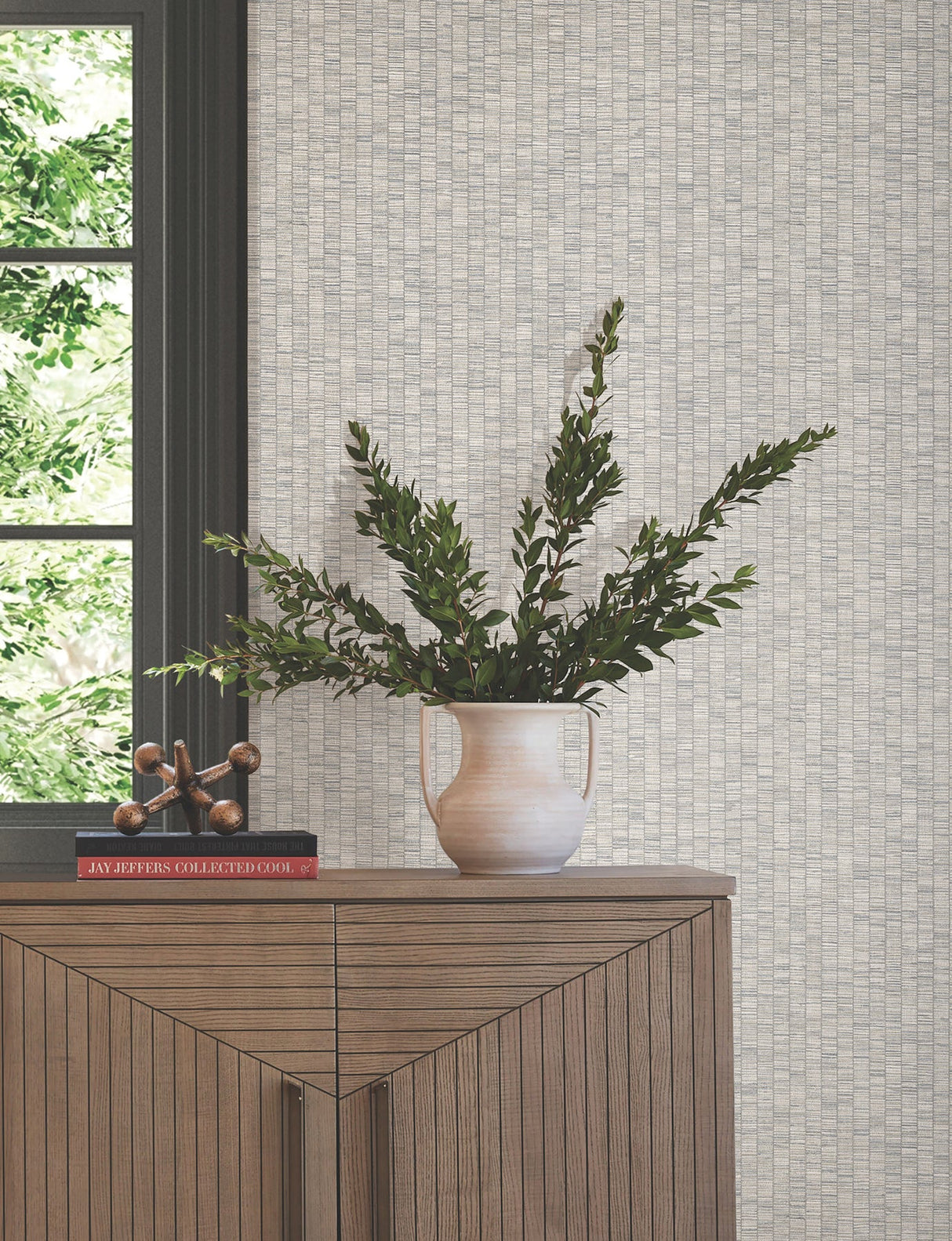 Lemuria Mist by York Wallcoverings Stripes Wallpaper – York Wallcoverings SI6570