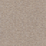 Lemuria Taupe vinyl wallpaper with narrow textured stripes by York Wallcoverings, pattern SI6575.
