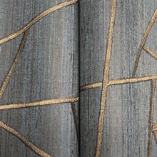 Lisle Sapphire by York Wallcoverings Geometric Vinyl Wallpaper – York Wallcoverings SI6820