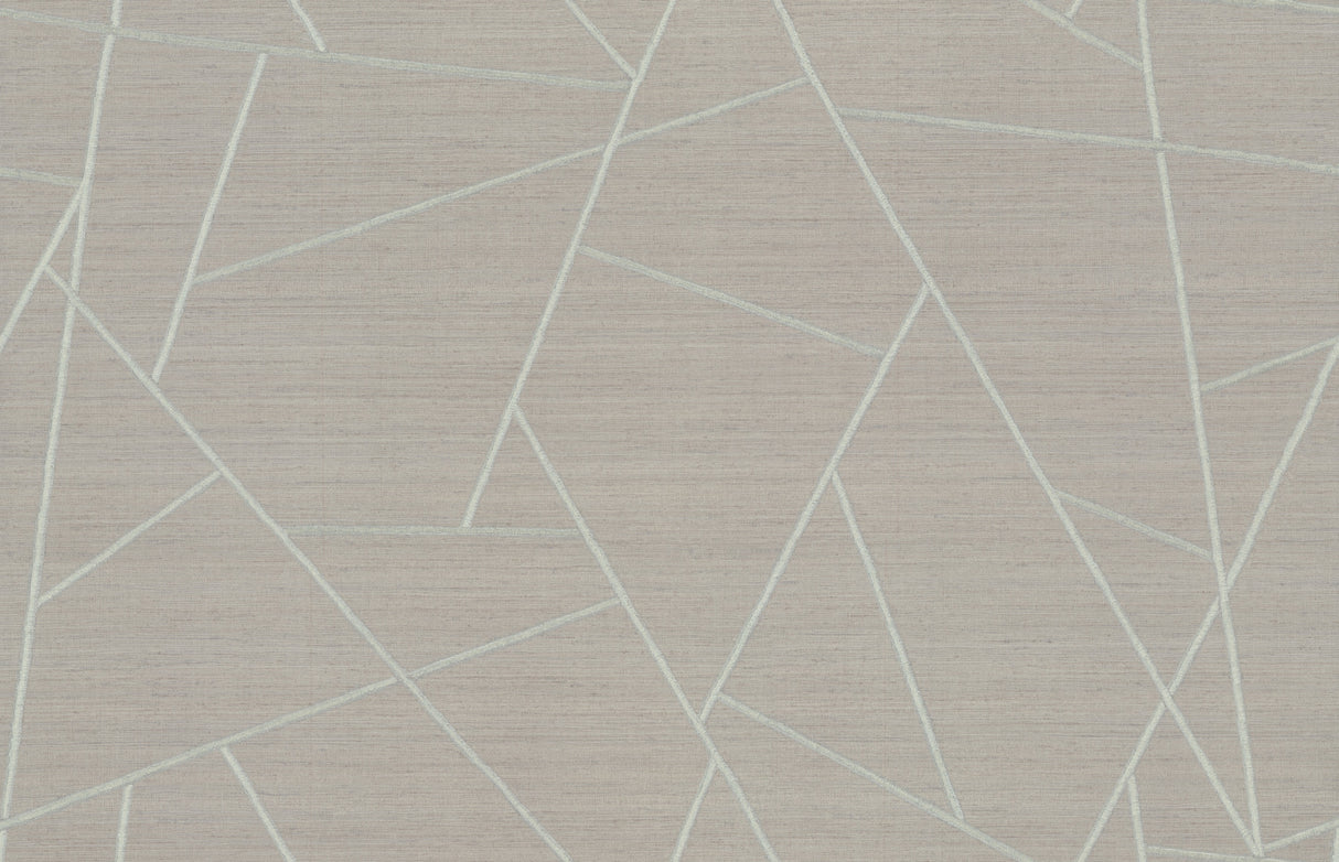 Lisle Smoke geometric vinyl wallpaper by York Wallcoverings
