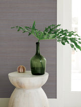 Milano Silk Midnight Wallpaper with Textured Solid Traditional Style - York SI6840