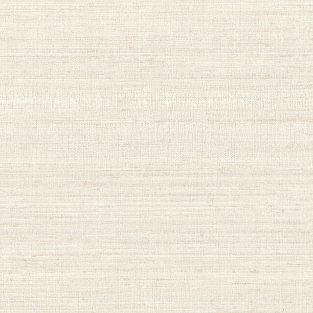 Milano Silk Linen Wallpaper in Linen  Traditional Solid Textured Vinyl, Unpasted, 39.3 in x 33 ft Roll - York SI6845