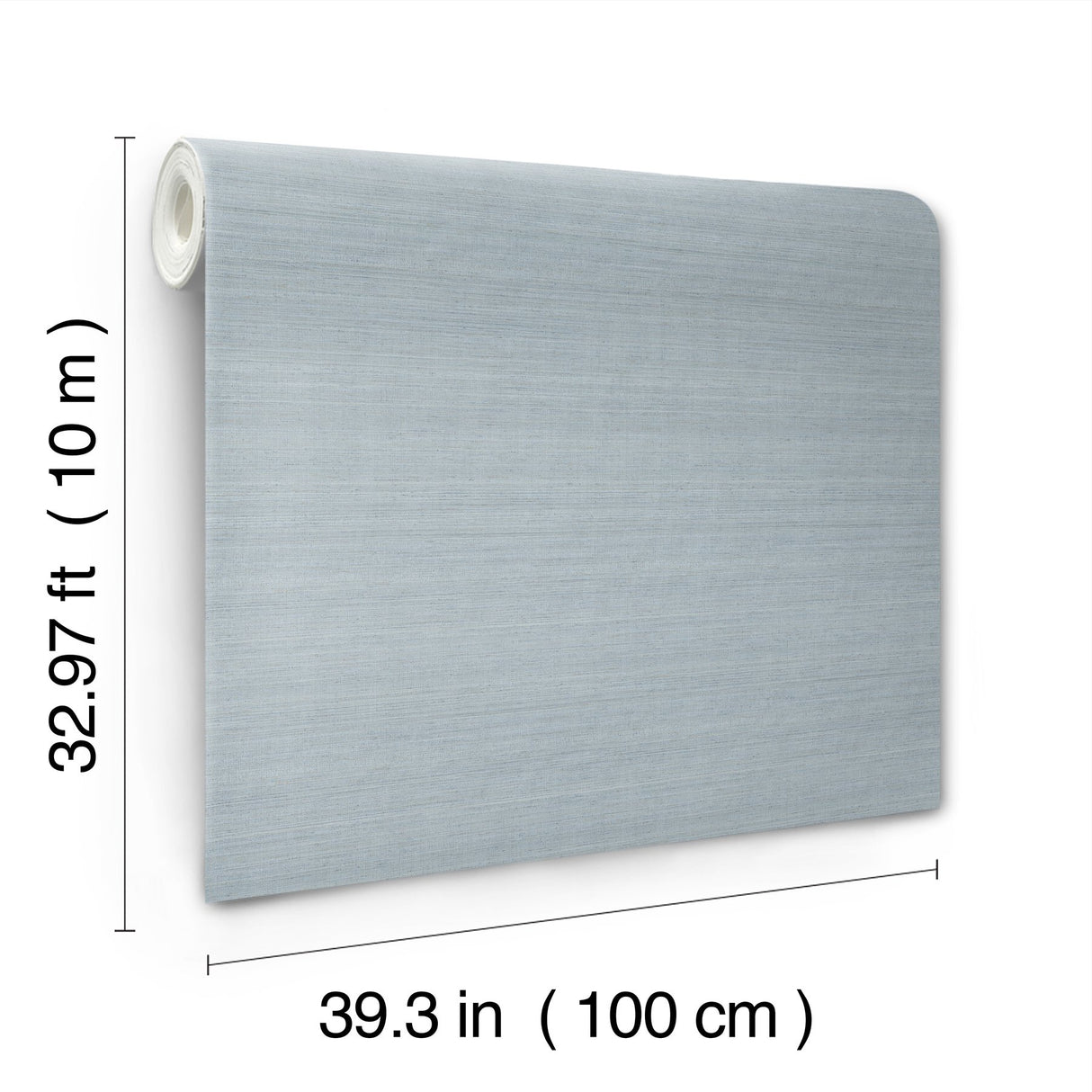 Milano Silk Ocean Vinyl Wallpaper with Traditional Solid Textured Pattern - York SI6850