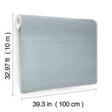 Milano Silk Ocean Vinyl Wallpaper with Traditional Solid Textured Pattern - York SI6850