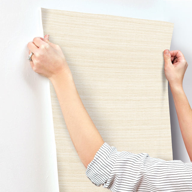 Milano Silk Spice Wallpaper with Solid Textured Silk Pattern - York SI6854