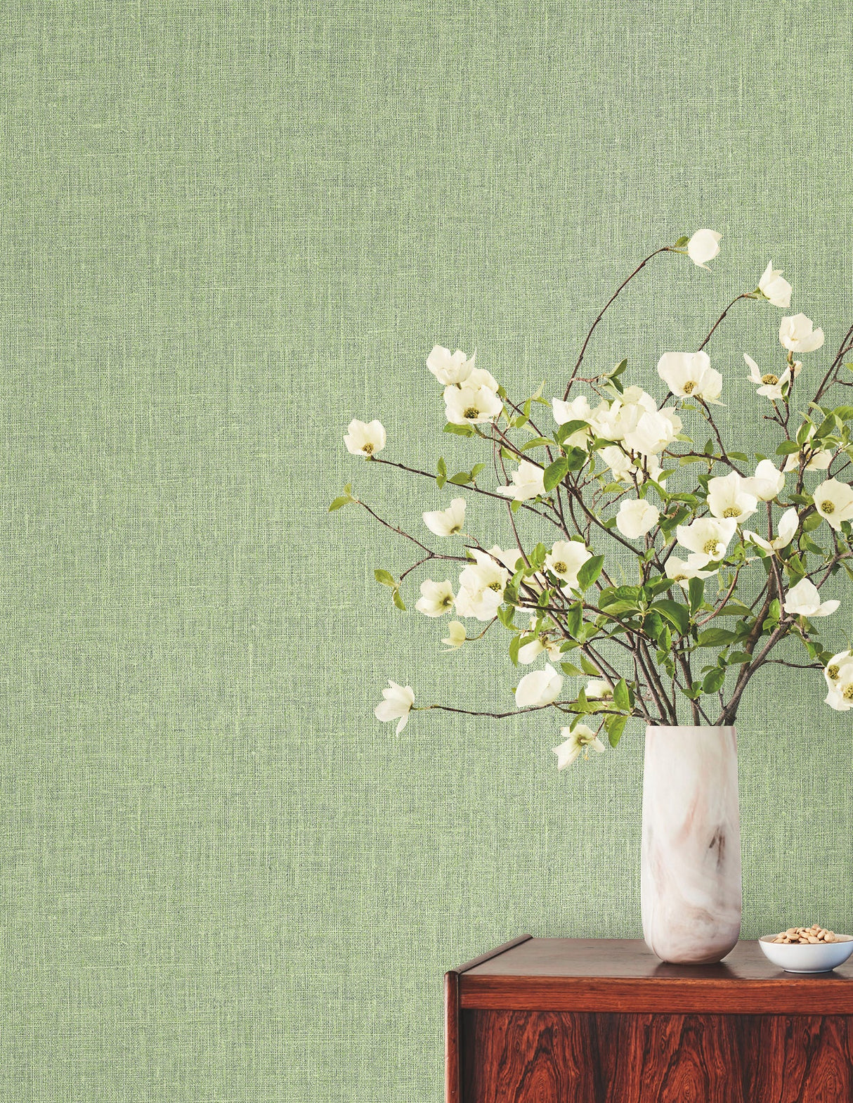 Cromie Green by York Wallcoverings Textured Solid Wallpaper – York Wallcoverings SI6928