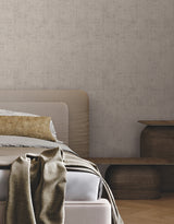 Alma Grey by York Wallcoverings Faux Weave Wallpaper from Montecito Collection – York Wallcoverings SI7144-Sample
