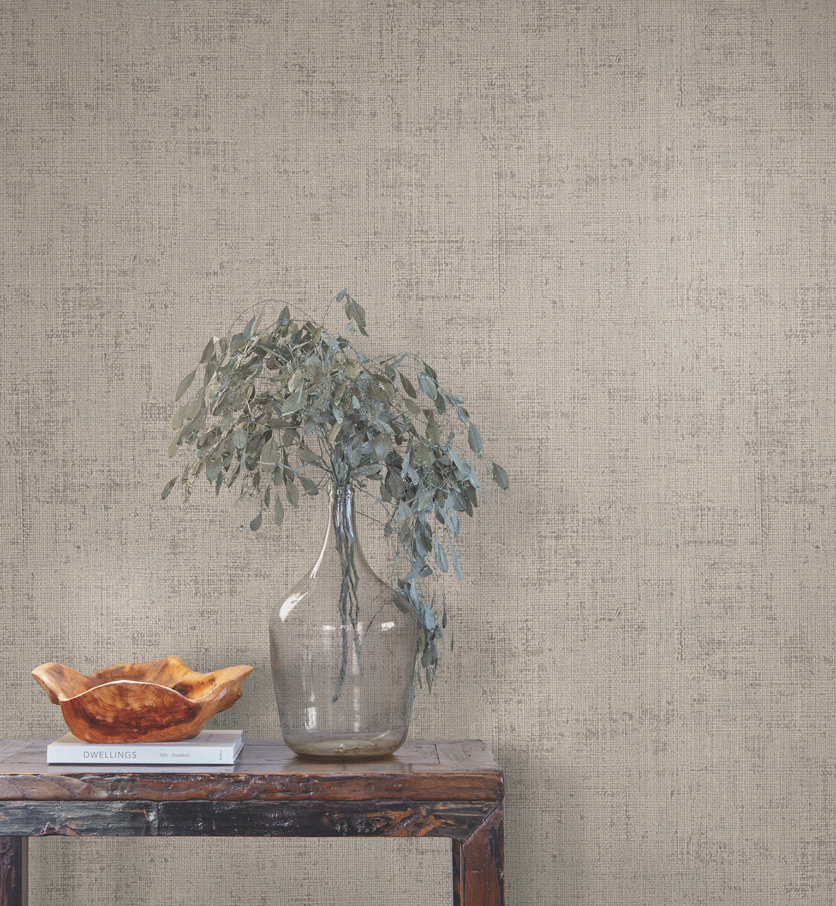 Alma Grey by York Wallcoverings Faux Weave Wallpaper from Montecito Collection – York Wallcoverings SI7144-Sample