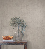 Alma Grey by York Wallcoverings Faux Weave Wallpaper from Montecito Collection – York Wallcoverings SI7144-Sample