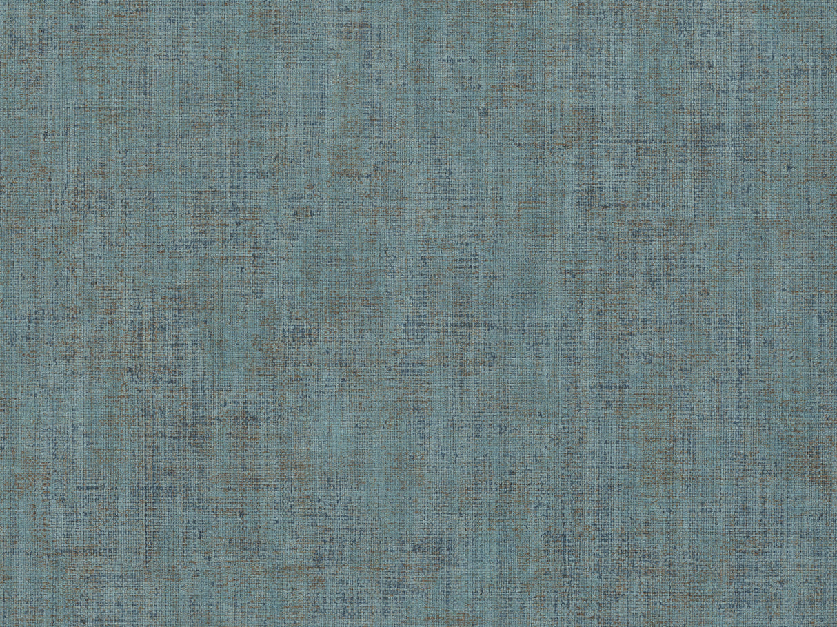 Alma Blue by York Wallcoverings Montecito Collection Textured Faux Weave Faux Grasscloth Vinyl Wallpaper - York Wallcoverings SI7151-Sample