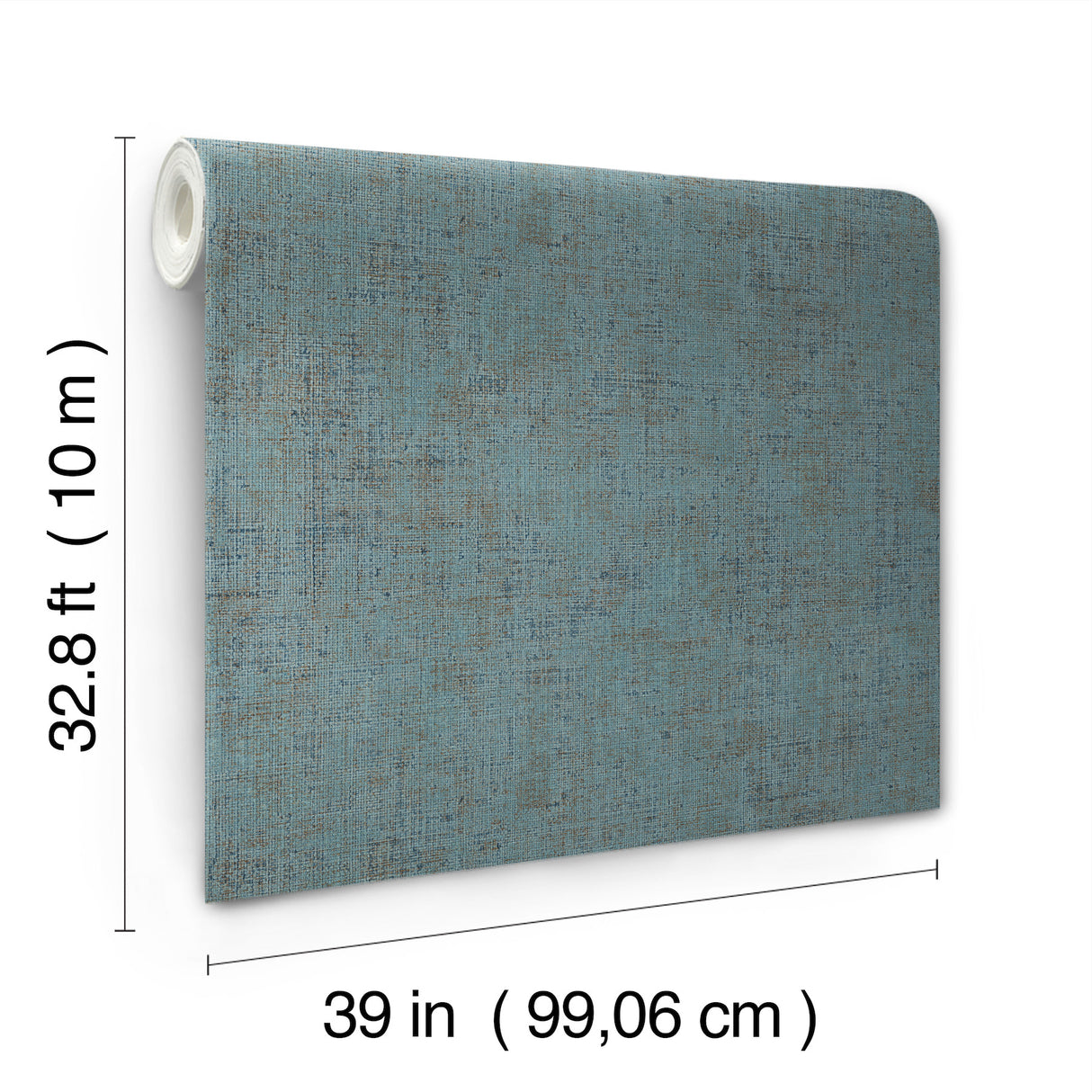 Alma Blue by York Wallcoverings Faux Weave Wallpaper – York Wallcoverings SI7151