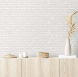 Brushwork Fog by The Simple Life Abstract Brushstroke Wallpaper – Seabrook Designs SL80008