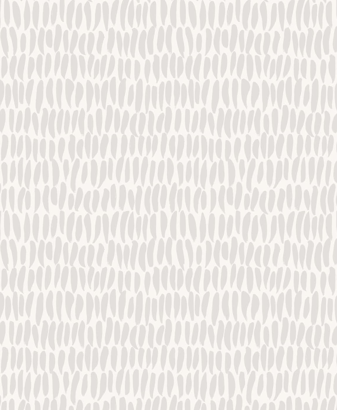 Brushwork Fog abstract brushstroke wallpaper in soft grey on a light background
