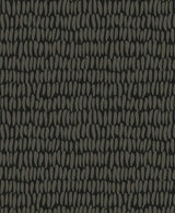 Brushwork wallpaper in graphite with an allover abstract brushstroke pattern