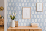 Pinnate Silhouette Iceburg by The Simple Life Botanical Wallpaper – Seabrook Designs SL80302