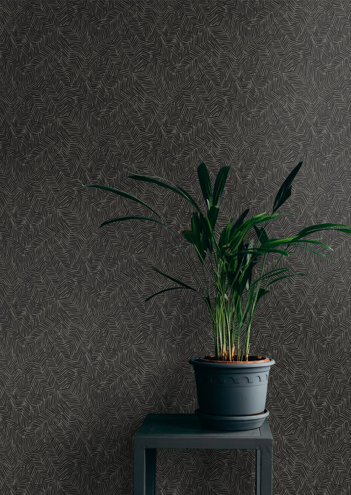 Lush Black Sapphire by The Simple Life Abstract Wallpaper – Seabrook Designs SL80410