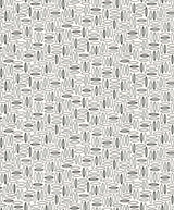 Pip Geo wallpaper pattern in Salt And Pepper (black and grey geometric ovals on an off-white ground).